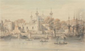 The Tower of London by Thomas Hearne