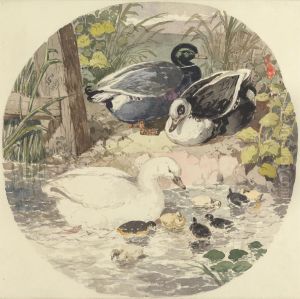 Ducks by John Frederick Herring, Sr.