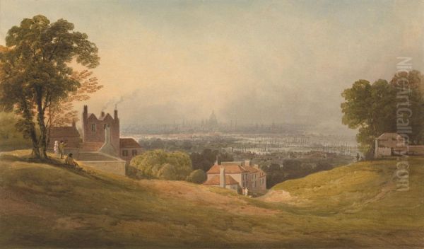 London from Blackheath - view 1