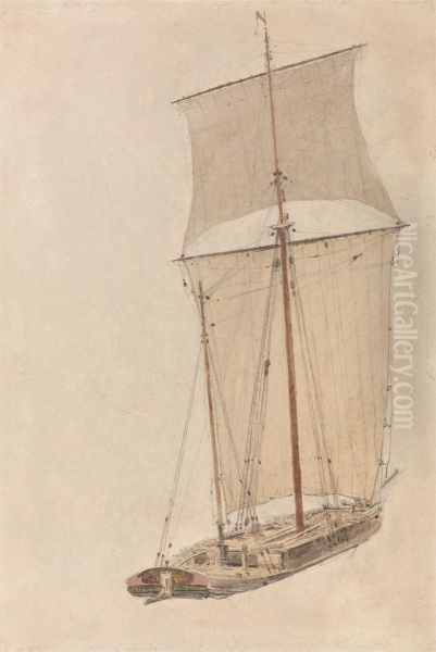 The "Friend" Sailing Vessel at Upton-on-Severn - view 1