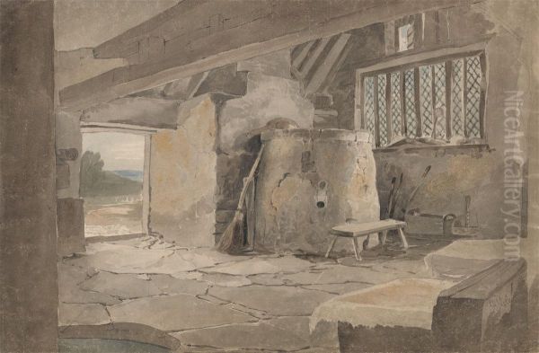 Study of a Cottage Interior - view 1