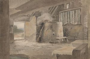 Study of a Cottage Interior