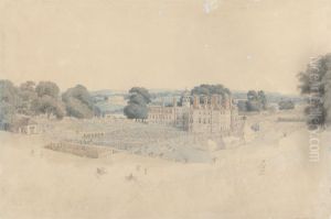 The Dinner in Mote Park, Maidstone, after the Royal Review of the Kentish Volunteers by William Alexander