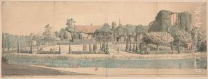 View of a Garden by Thomas Sandby