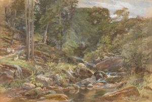 Larpool Beck - Whitby by Joseph John Jenkins