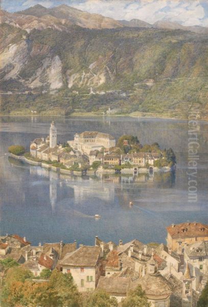 Isola San Giulio, Lago d'Orta - view 1