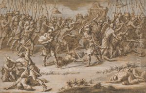 Illustration to the Iliad by John Michael Rysbrack