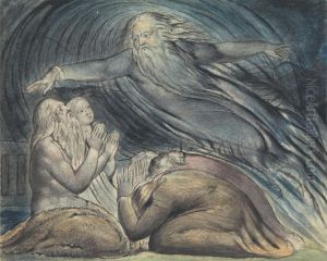 The Lord Answering Job out of the Whirlwind by John Linnell