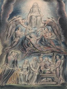 Satan before the Throne of God by John Linnell
