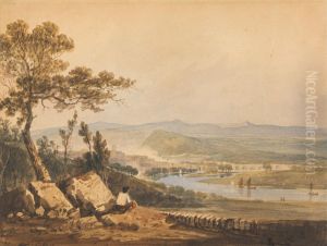 Ludlow, Shropshire by John Varley