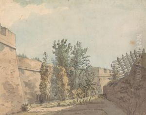 Languard Fort on the River Orwell by Francis Grose