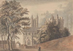Canterbury Cathedral, Kent by Francis Grose