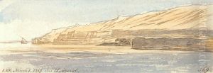 Near El Azerat by Edward Lear