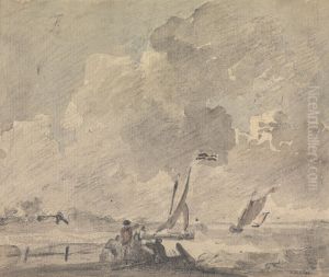 Observing Sailboats From the Shore by Sawrey Gilpin