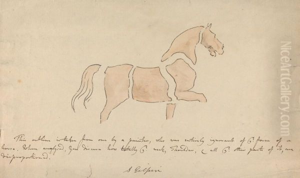 Disproportioned Horse Drawing - view 1