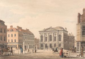 The Sessions House, Junction of Farringdon and Clerkenwell Roads by Thomas Malton