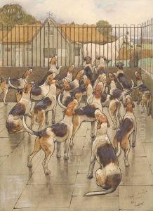 'The Hounds Began Suddenly to Howl in Chorus' 'The Hounds Began Suddenly to Howl in Chorus'