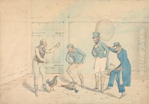 The Death, Engraved as Plate 40 in "The National Sports of Great Britain" by Henry Thomas Alken
