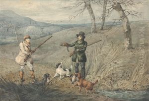 Wild Duck Shooting by Henry Thomas Alken