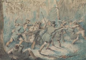 Poachers Surprised by Henry Thomas Alken