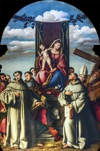 Virgin and Child Enthroned with Saints