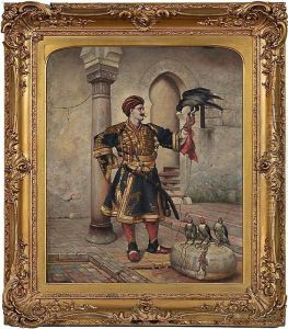 The Falconer by Edoardo Calandra