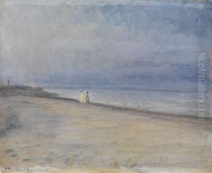 Strandscene by Michael Peter Ancher