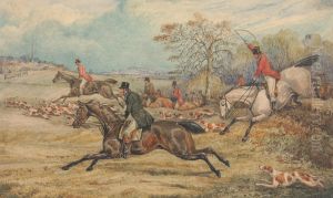 Getting Away: 'Let's Take the Lead' by Henry Thomas Alken