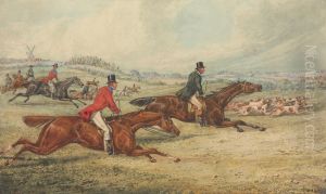 " Full Cry: 'Let's Keep the Lead' by Henry Thomas Alken