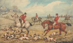 The Check: 'What the Devil Do You Do Here.' by Henry Thomas Alken