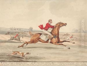 " 'Going Along a Slapping Pace...' by Henry Thomas Alken