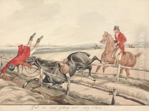 " 'Got in and Getting Out. Very Clever' by Henry Thomas Alken
