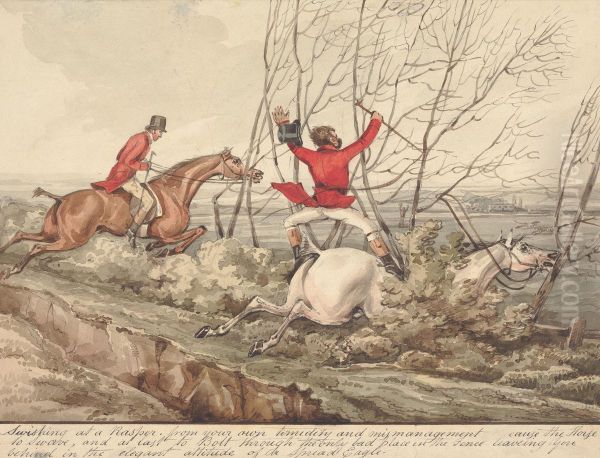 " 'Swishing at a Rasper From Your Own Timidity and Mismanagement Cause the Horse to Swerve...' - view 1