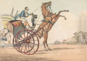 "... Up and Down, or the Endeavor to Discover Which Way Your Horse is Inclined to Come Down, Backwards or Forwards by Henry Thomas Alken