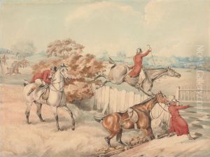 The Leap by Henry Thomas Alken