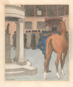 The Bayhorse, Tattersall's by Robert Bevan