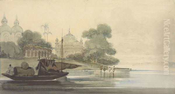 A River in Ceylon - view 1