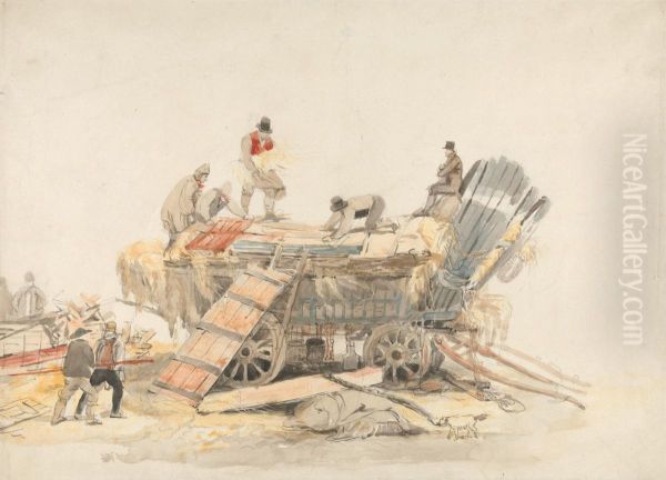 Loading a Wagon - view 1