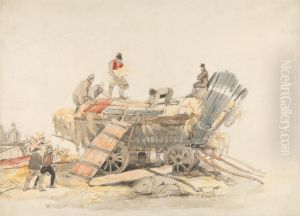 Loading a Wagon by Luke Clennell