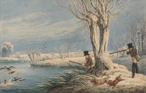 Wild Duck Shooting by Edward Duncan