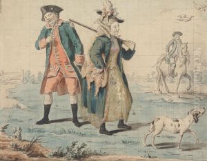 The Sporting Lady by Hubert-Francois Gravelot