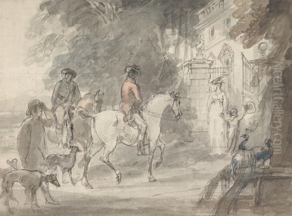 The Return from Coursing - view 1