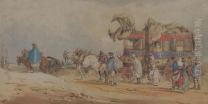 A French Diligence of 1830 A French Diligence of 1830
