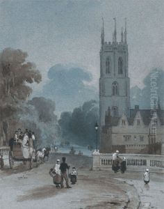 Magdalen Tower and Bridge, Oxford