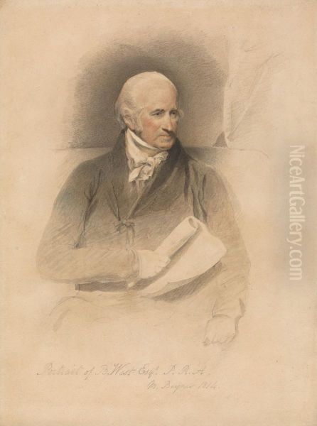 Portrait of Benjamin West, P.R.A. - view 1