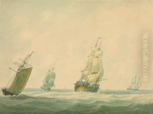 A Two-Decker and other Shipping Offshore