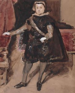 The Infant Balthasar Carlos by Hercules Brabazon Brabazon