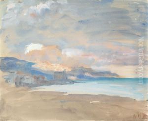View of Nice by Hercules Brabazon Brabazon