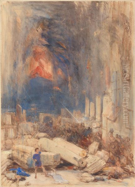 The Destruction of Pompeii - view 1