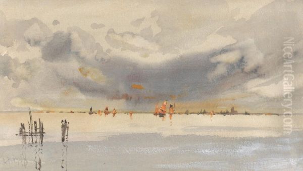 Evening on the Lagoon, Venice - view 1
